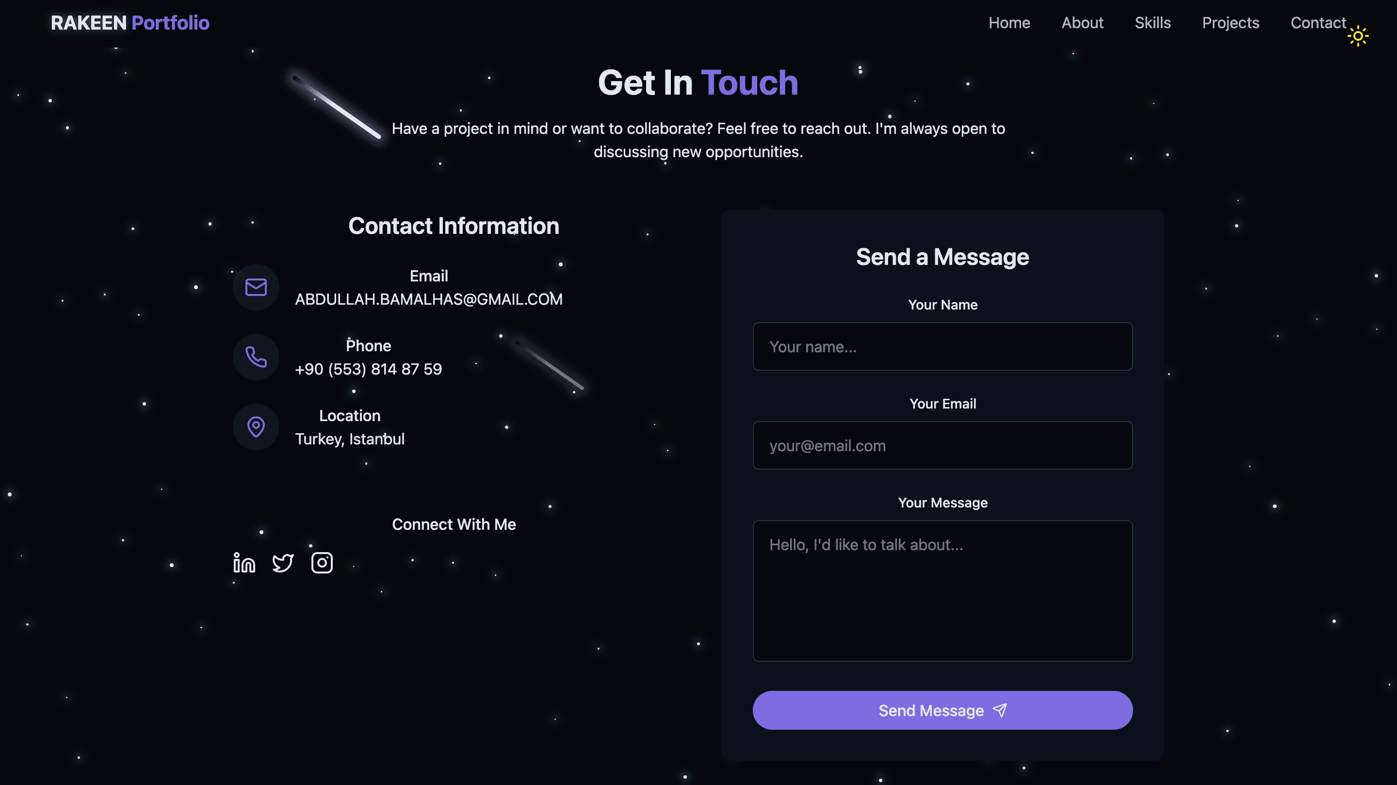 Landing Page Template